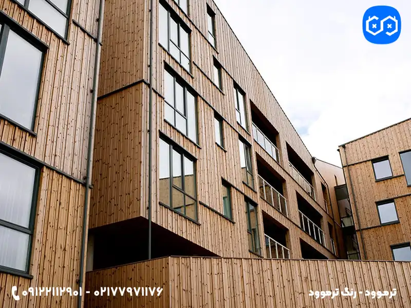 نمای چوب ترموود نما